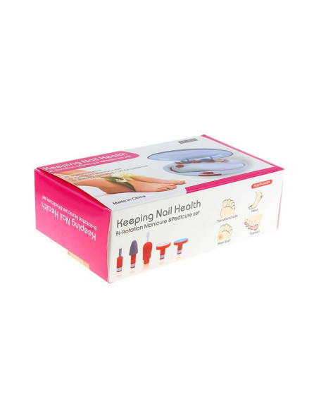 Keeping Nail Health Manicure And Pedicure Set