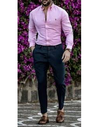 Stretchable Dress Shirts For Men's 