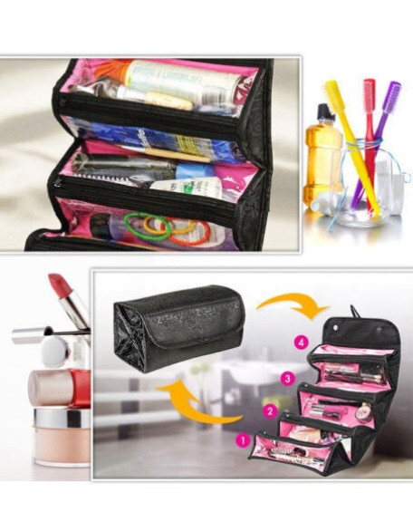 Roll n Go Travel Cosmetic Bag